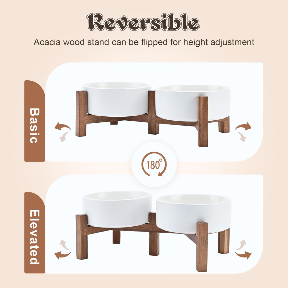SPUNKYJUNKY support avec hauteur reglable, adaptable au confort de l’animal.