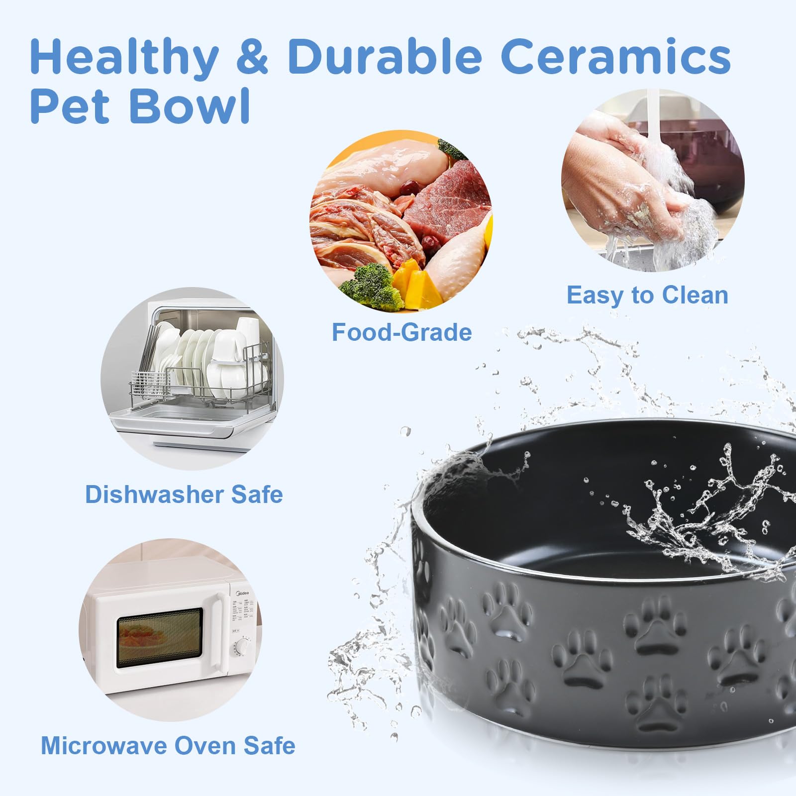 Quatre tailles disponibles pour s’adapter à toutes les tailles de chien.