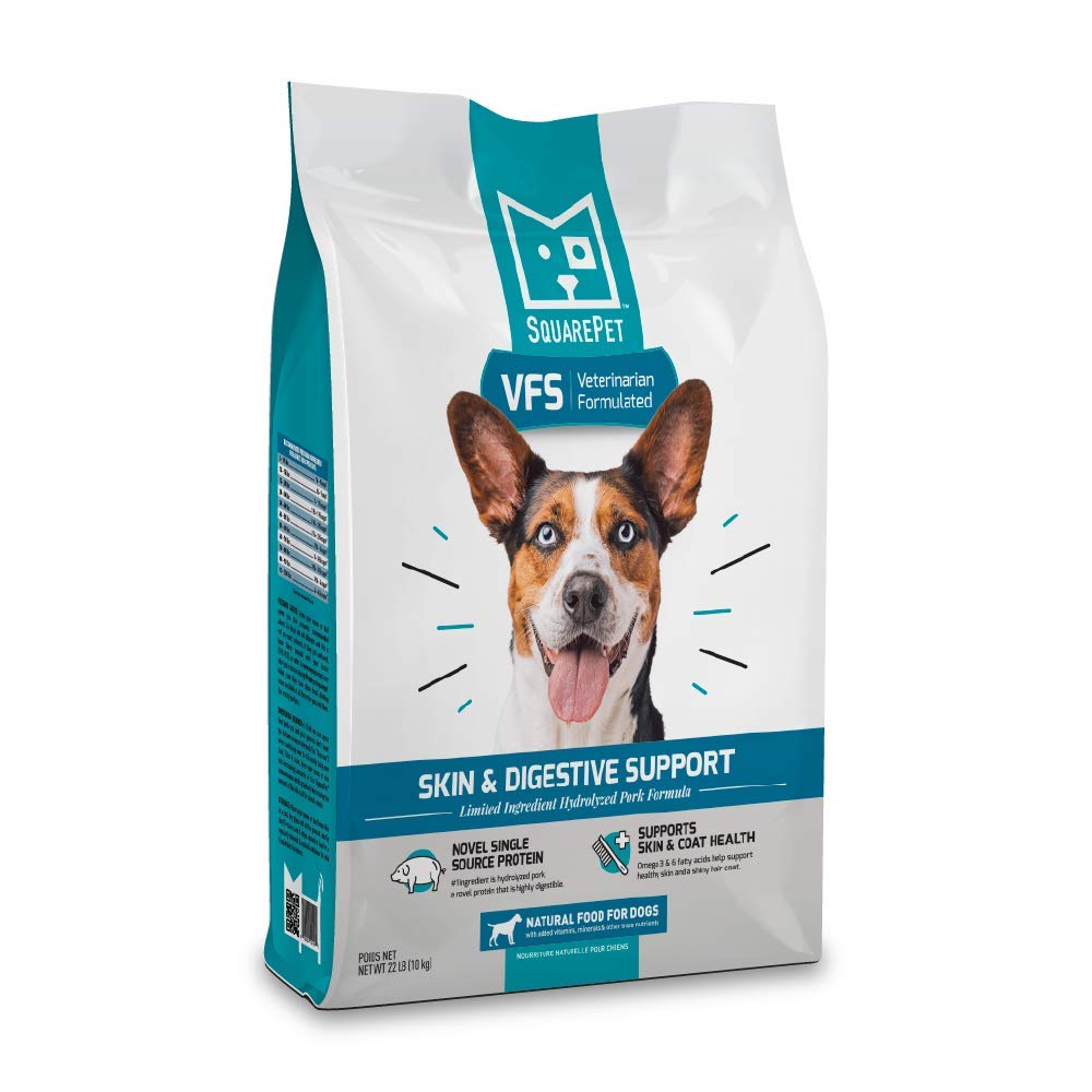 SquarePet VFS sac croquettes porc, nutrition premium sans ordonnance pour chiens sensibles.