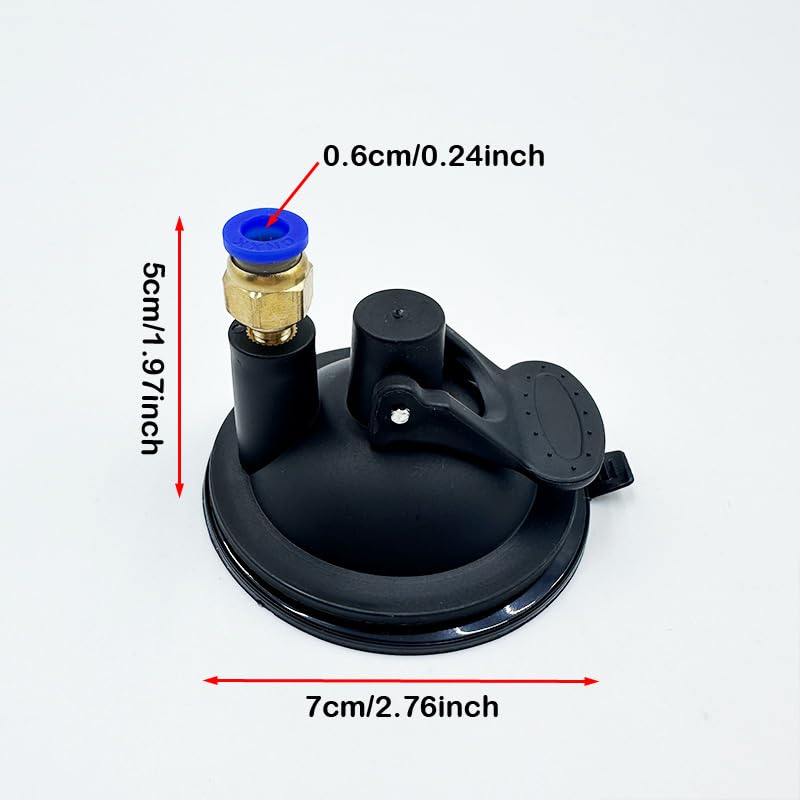 SquEqu base ventouse en plastique pour fixation fiable