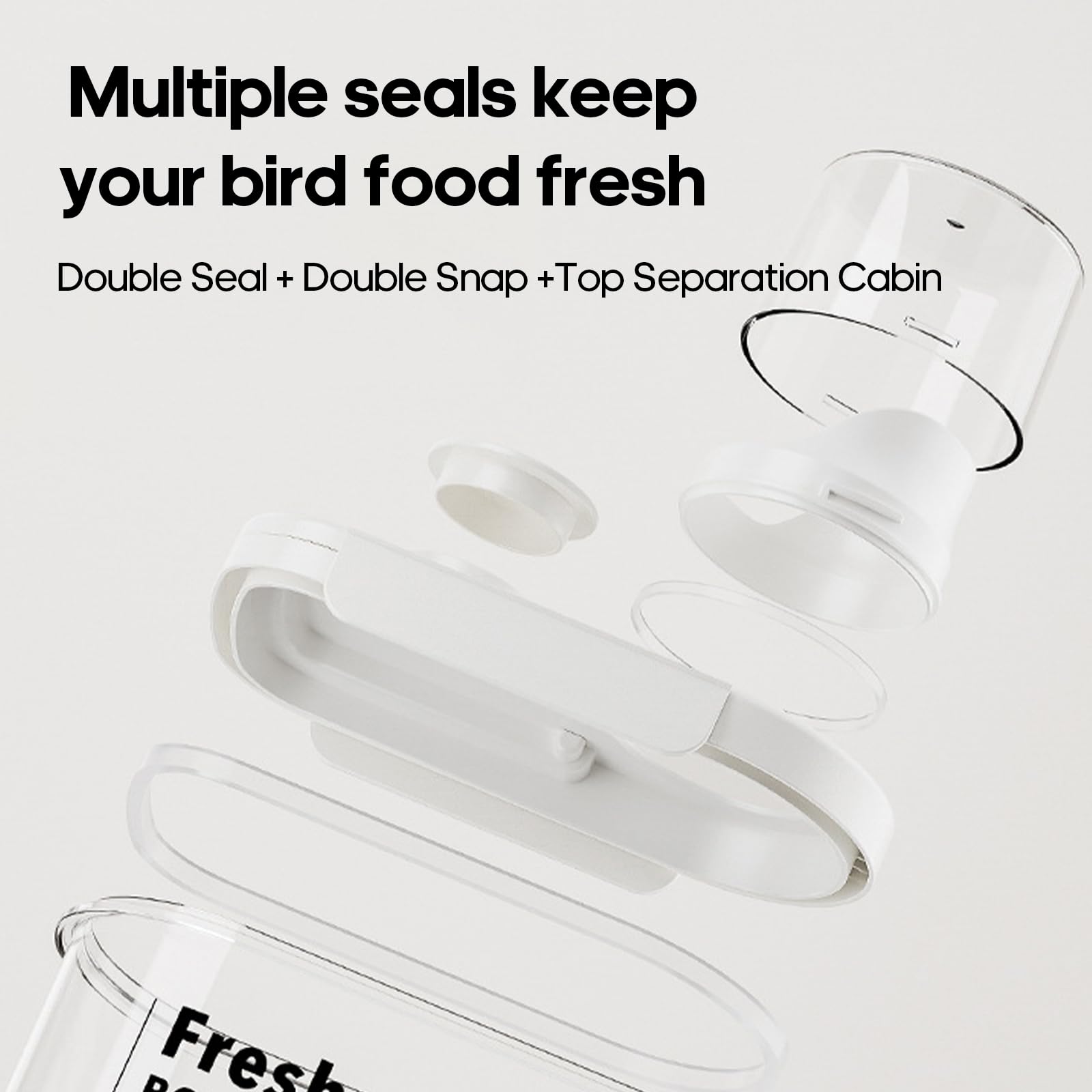 SQUSIMEI usage polyvalent pour nourriture d'oiseaux et animaux.