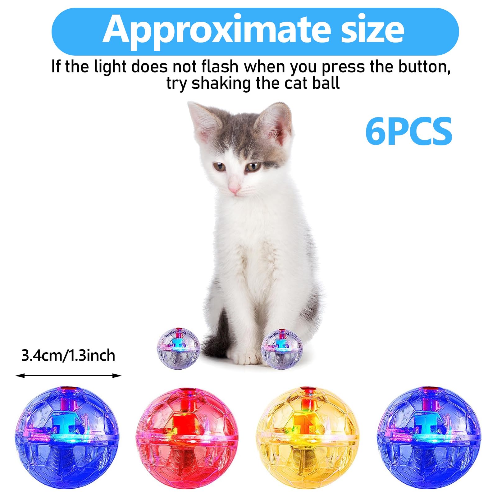 Balle-chat Sratte avec mouvement interactif pour attirer l'attention et l'exercice.