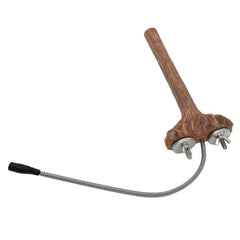 Srliya perchoir chauffant 5W, câble d'alimentation de 1 m pour installation facile.