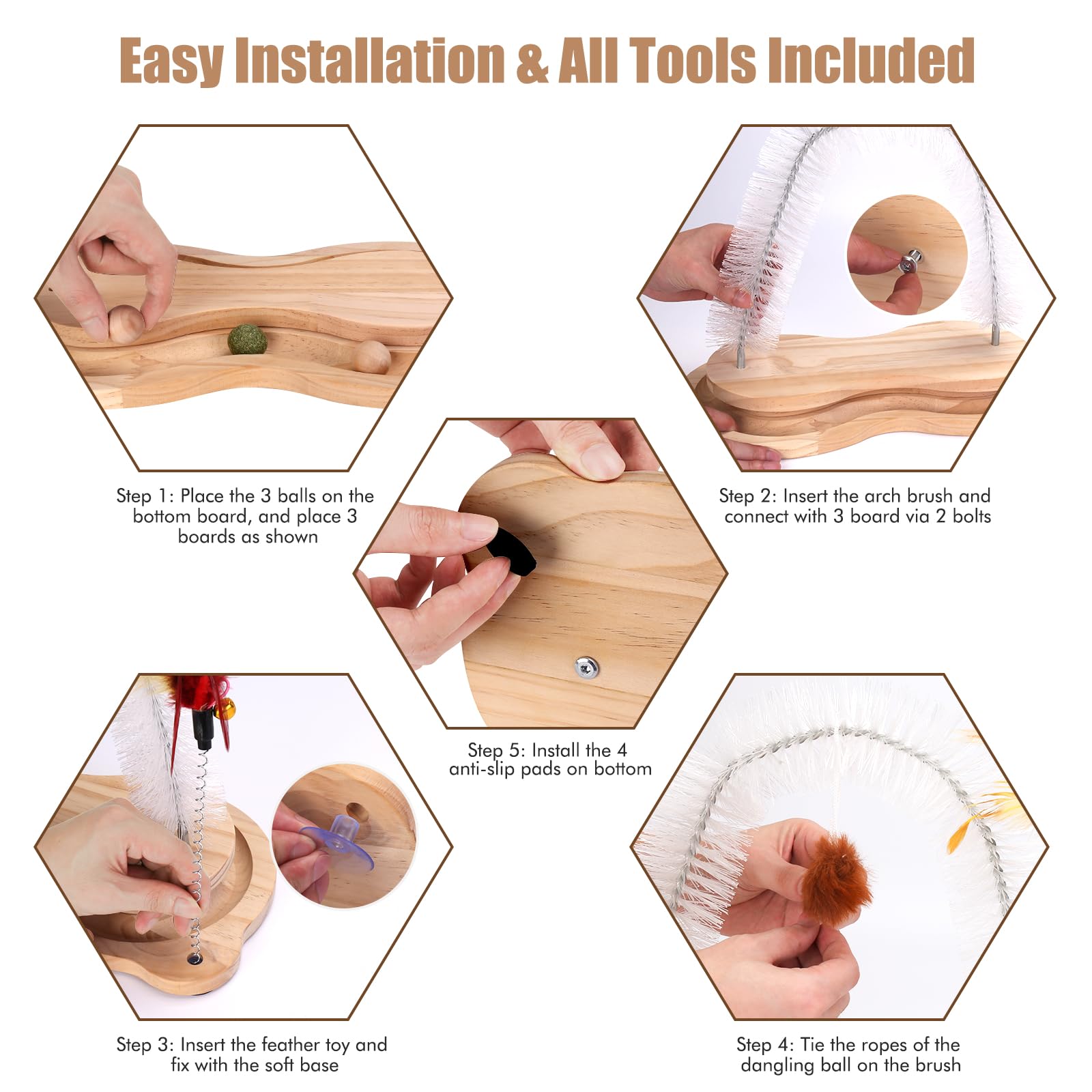 SSAWcasa brosse douce et robuste offre massage et nettoyage léger.