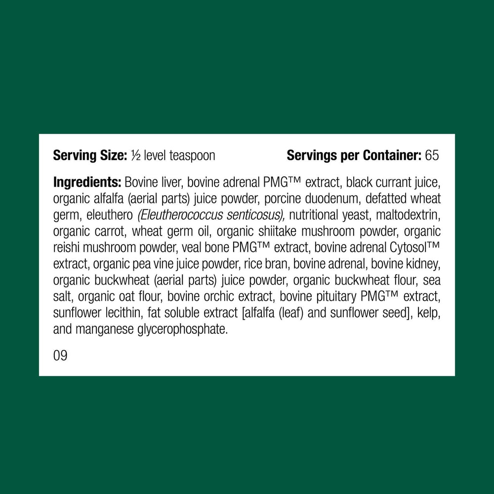 Standard Process Chien Soutien Surrénales Poudre – doseur pratique pour dosage précis
