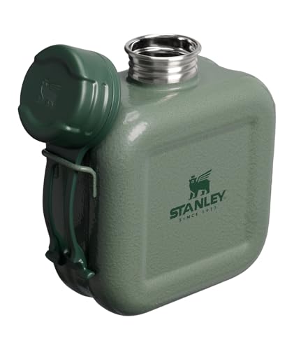 STANLEY Next x Nature Canteen 25 oz, bouchon attaché évite la perte.