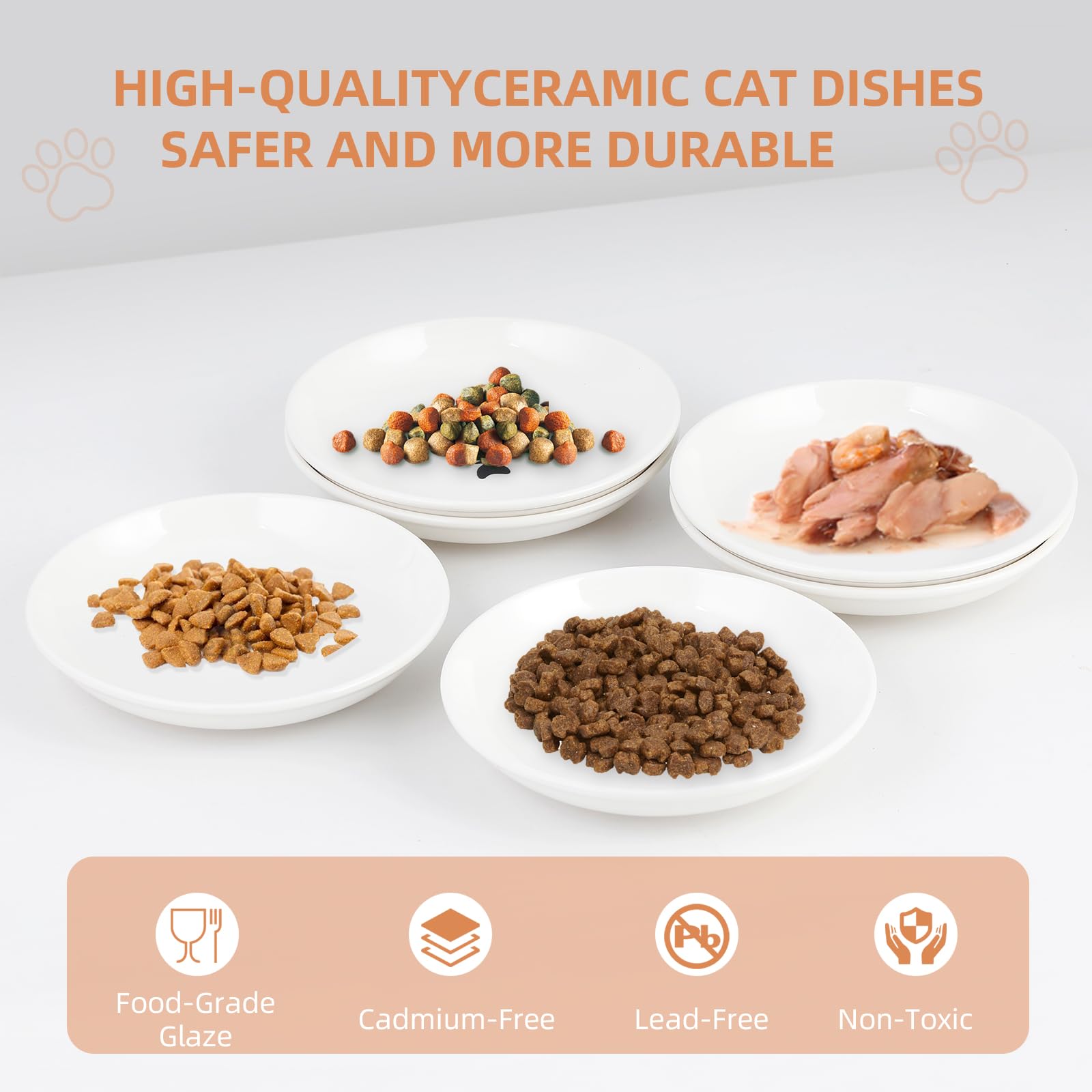 STAOVA bol chat nourriture et eau – utilisation polyvalente pour repas et friandises.