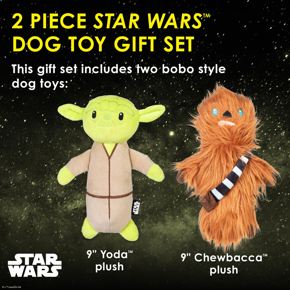 Peluche Chewbacca STAR WARS pour chien, compagnon mou et réconfortant.