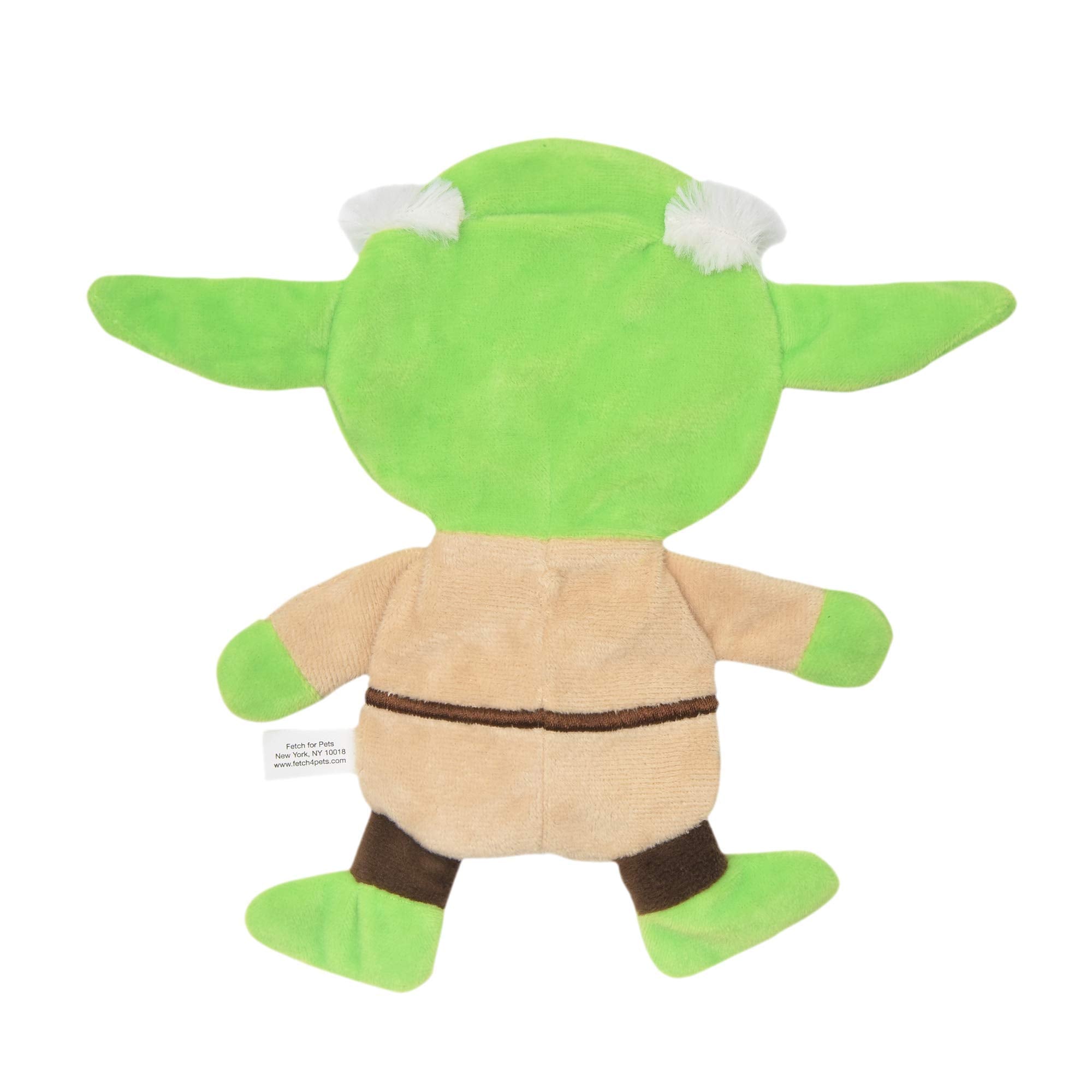 Jouet Yoda Star Wars Flattie avec sifflet intégré pour amusement