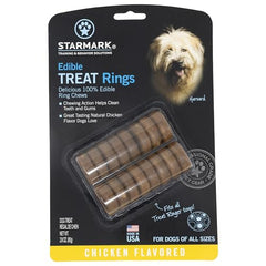 Starmark anneaux comestibles au poulet, arôme irrésistible.