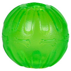 Balle distributrice de friandises Starmark, stimule l'activité mentale lors des jeux.