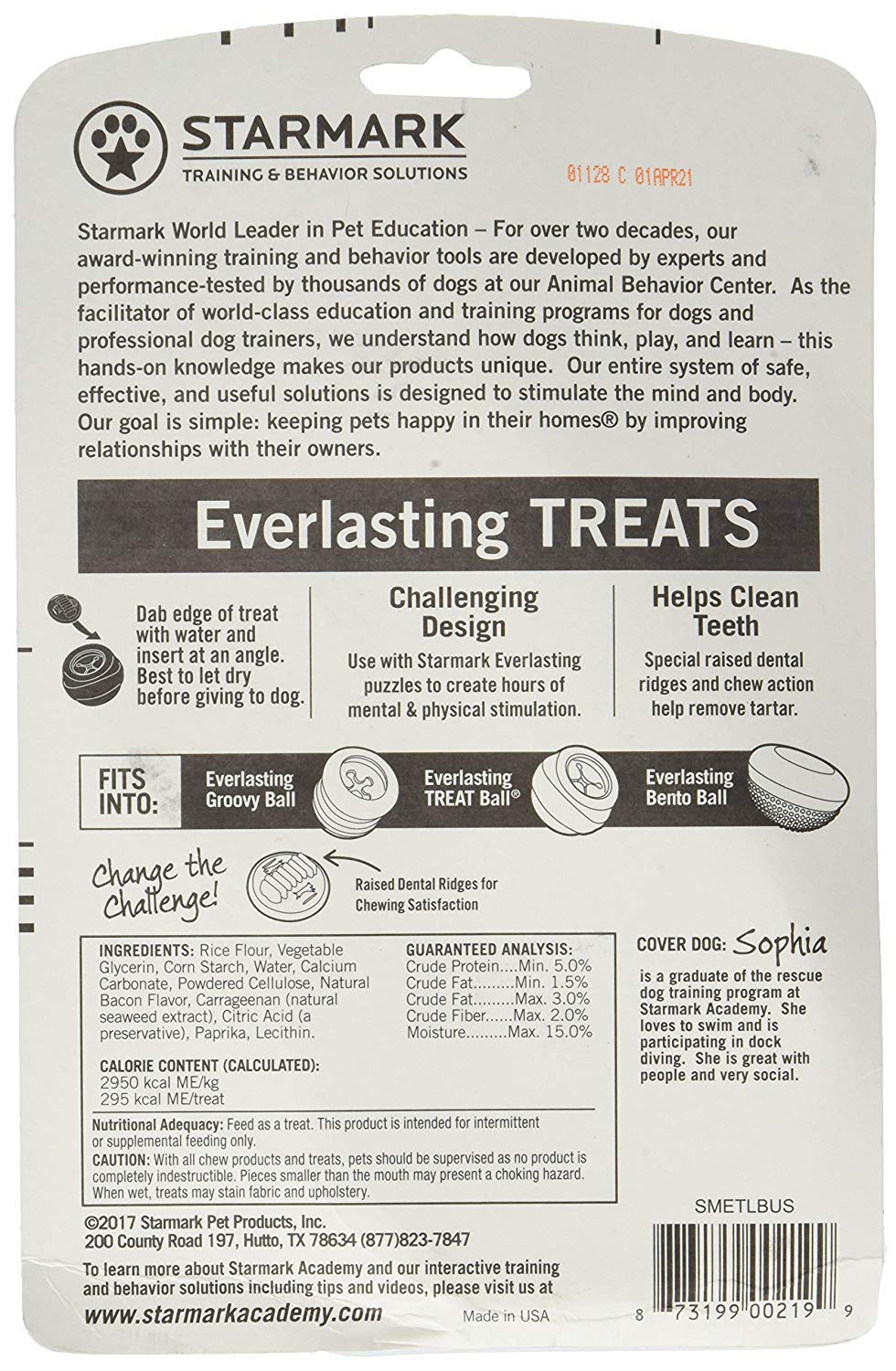 Starmark biscuits dentaires bacon grand format, douceur savoureuse pour chien actif.