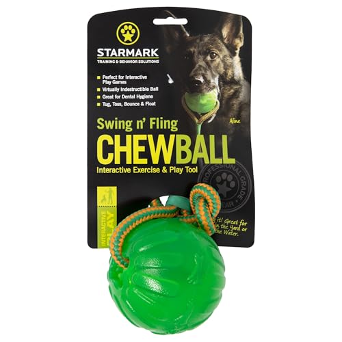Starmark Corde nouée et balle, parfaite pour tirer et mordiller.
