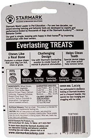 Emballage Starmark Everlasting friandises dentaires poulet petit pratique et sans plastique.
