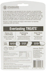 Starmark Everlasting emballage poulet, friandises dentaires faciles à partager.