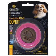 Starmark Everlasting Donut: jouet interactif pour petit chien idéal pour l’occupation