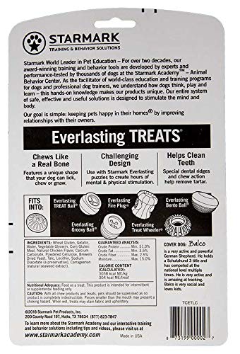 Starmark Everlasting: sans plastique, friandise entièrement comestible et naturelle