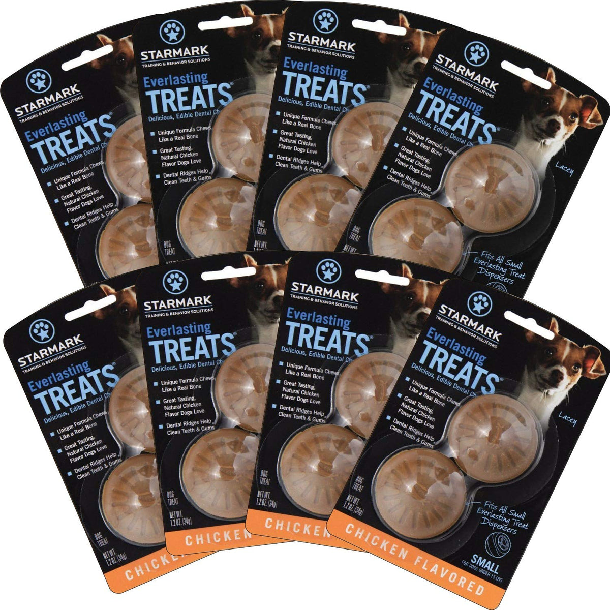 Starmark Everlasting friandise dentaire petit poulet, texture croquante pour chien.