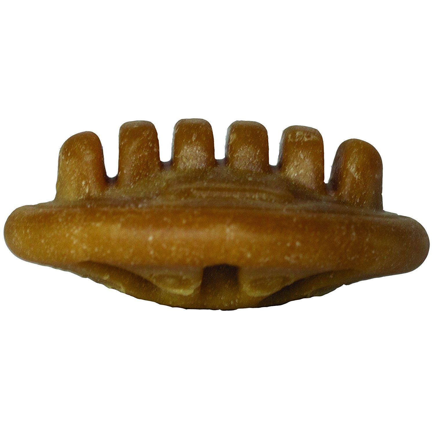 Chien savourant Starmark Everlasting Treat Medium, moment de jeu sûr et agréable.