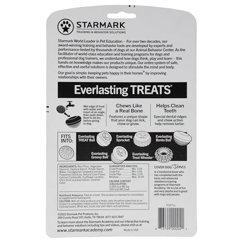 Avec balle: friandise éternelle Starmark pour stimulation et mastication