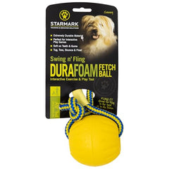 Starmark Swing 'n Fling DuraFoam: balle large adaptée aux chiens plus lourds