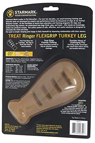 Starmark Pied-dinde marron, idéal pour proposer des friandises et stimuler l'activité.