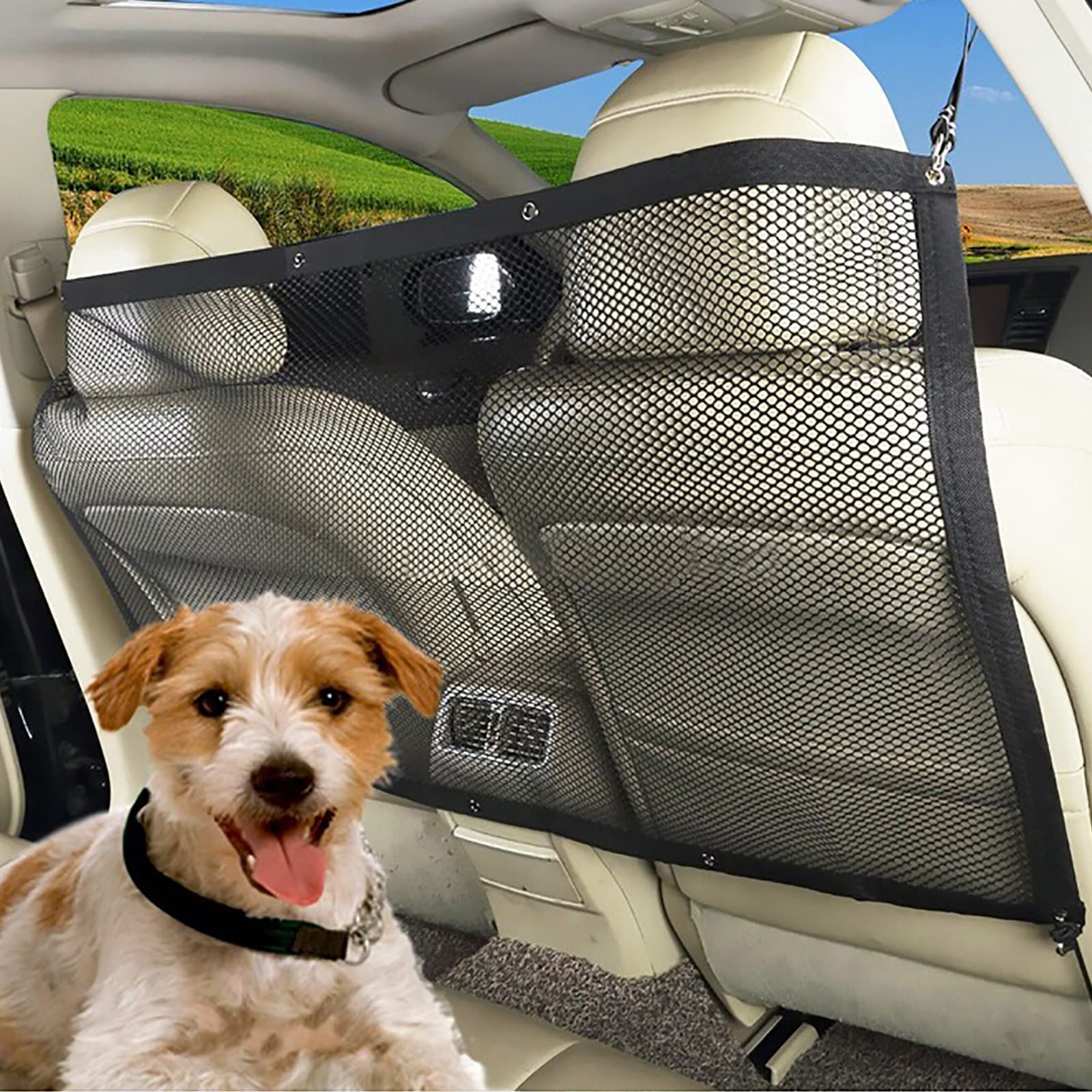 STARROAD-TIM Barriere chien pour voiture - réseau robuste et sécurité.