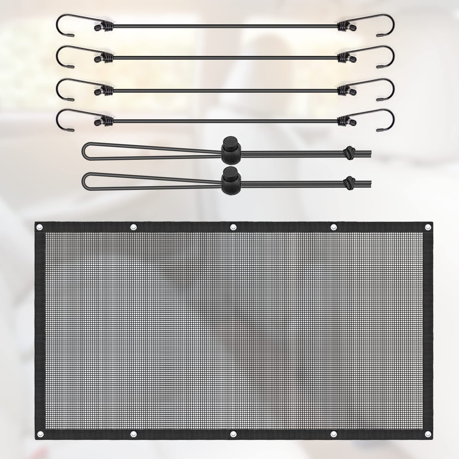STARROAD-TIM Espace de rangement - filet de rangement pratique.