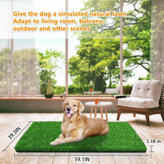 STARROAD-TIM herbe artificielle chien douceur et durabilité pour usage intérieur et extérieur.