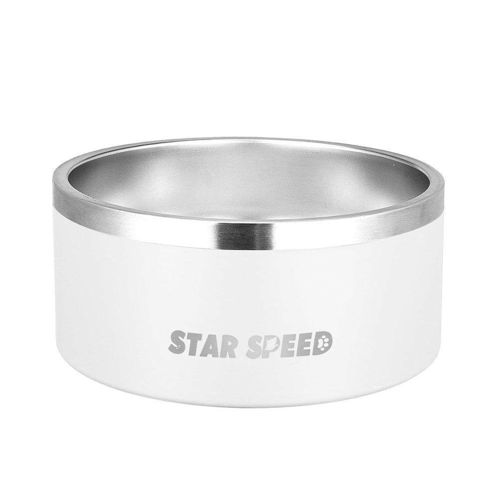 Bol StarSpeed 100oz en acier inoxydable, base antidérapante pour éviter les déversements.