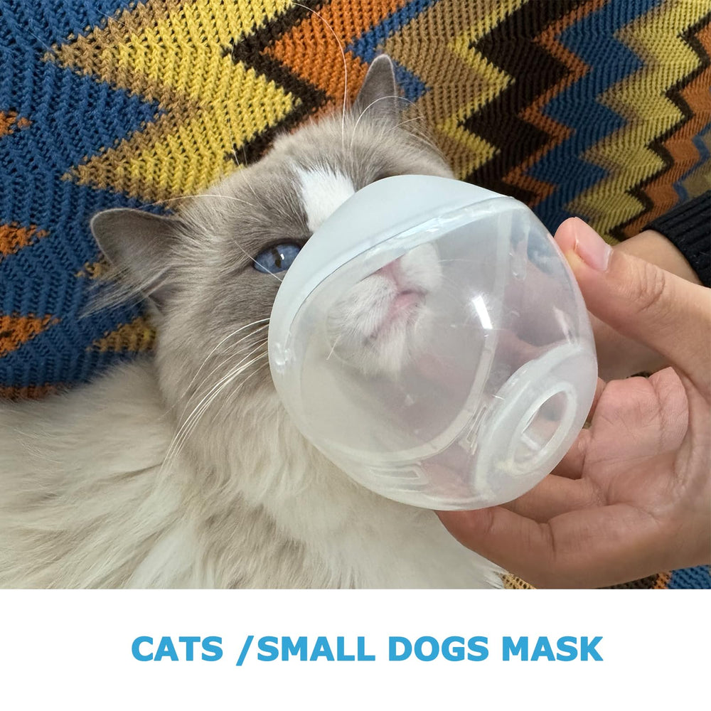 STARSUM masque-nebuliseur-chat-securite-confort: assure un ajustement sûr et confortable pour les chats.