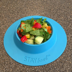 STAYbowl bleu ciel bol en polypropylène sans BPA durable et sûr