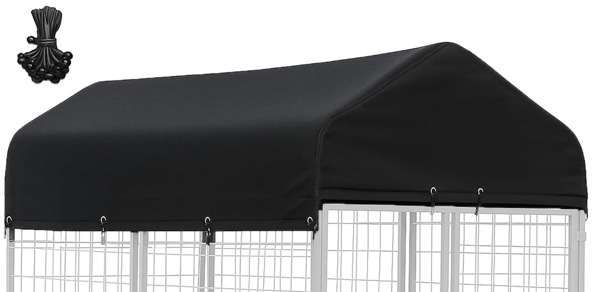 Housse STAYDEN pour chenil extérieur 8Dx4 protège du vent et de la pluie