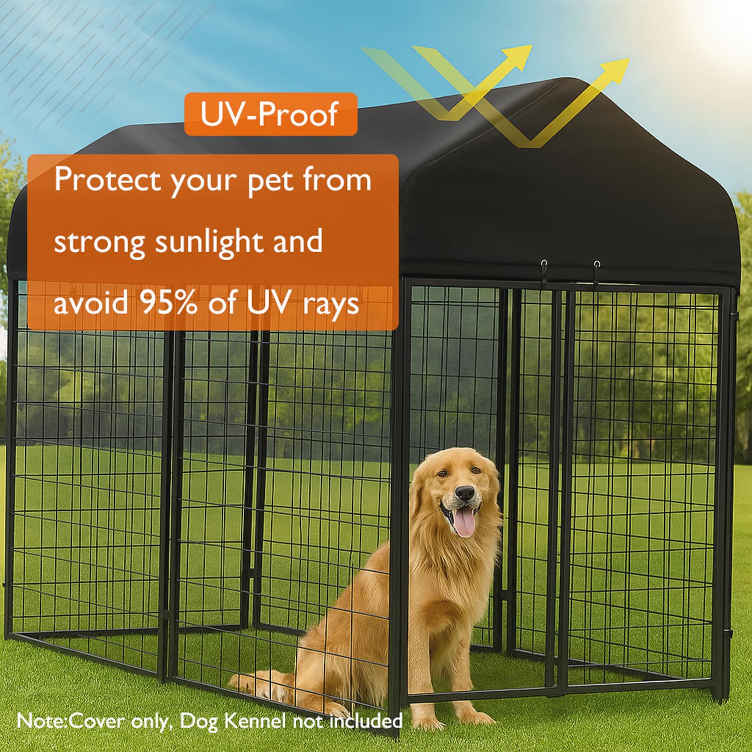 Protection solaire STAYDEN offrant un ombrage élevé pour plus de confort