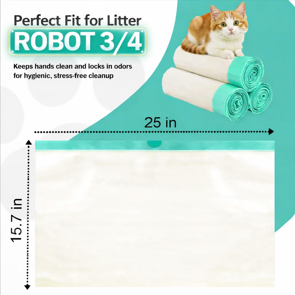 Stazilix liner compatible Litter Robot 3, 4 et 5.