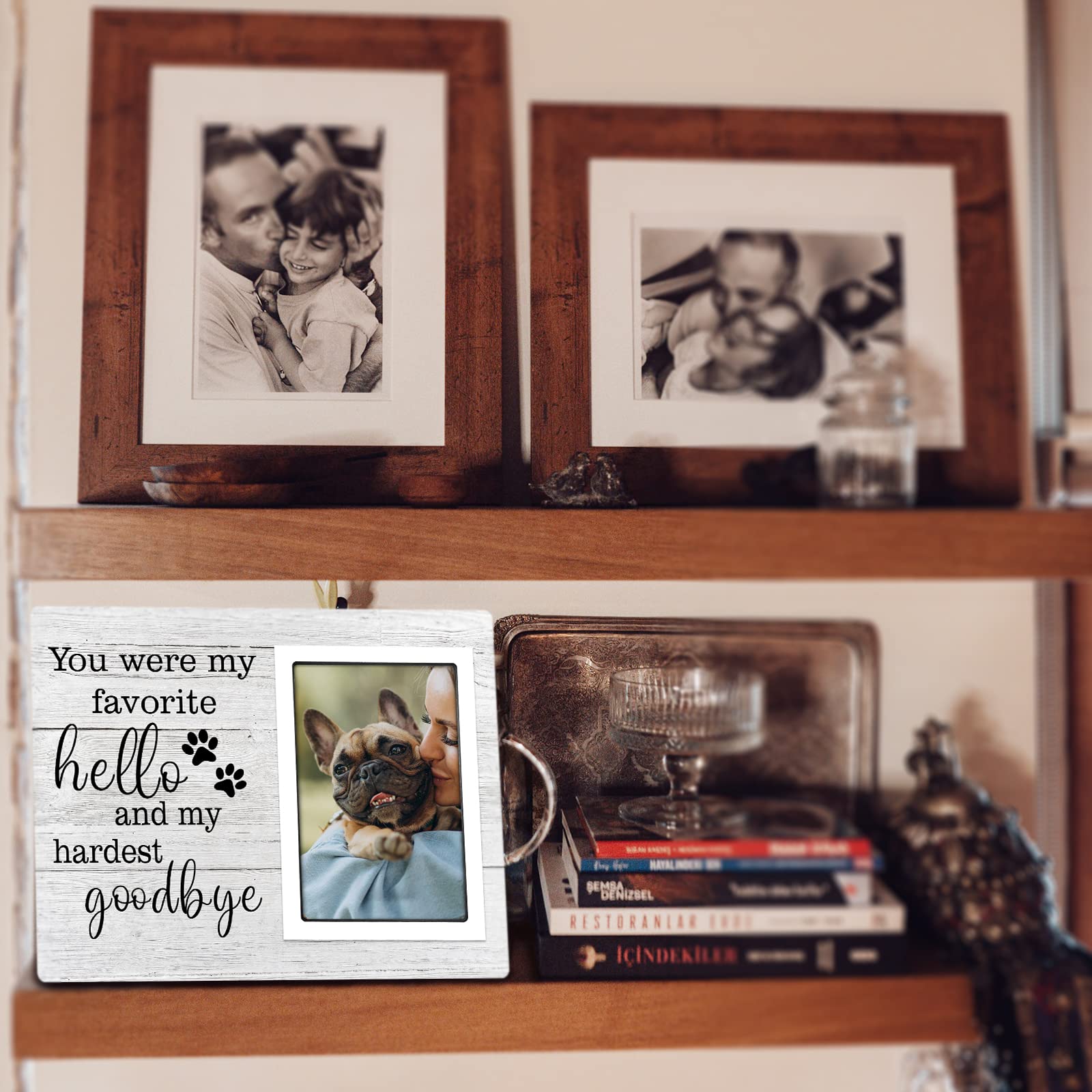 SteadStyle Cadre memorial chien photo-4x6 met en valeur vos souvenirs.