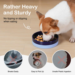 Sted base silicone anti-glisse assure stabilité pendant le repas.