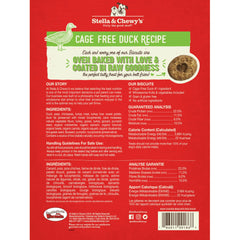 Stella & Chewy's canards sans cage, biscuits sans céréales favorisant une digestion douce.