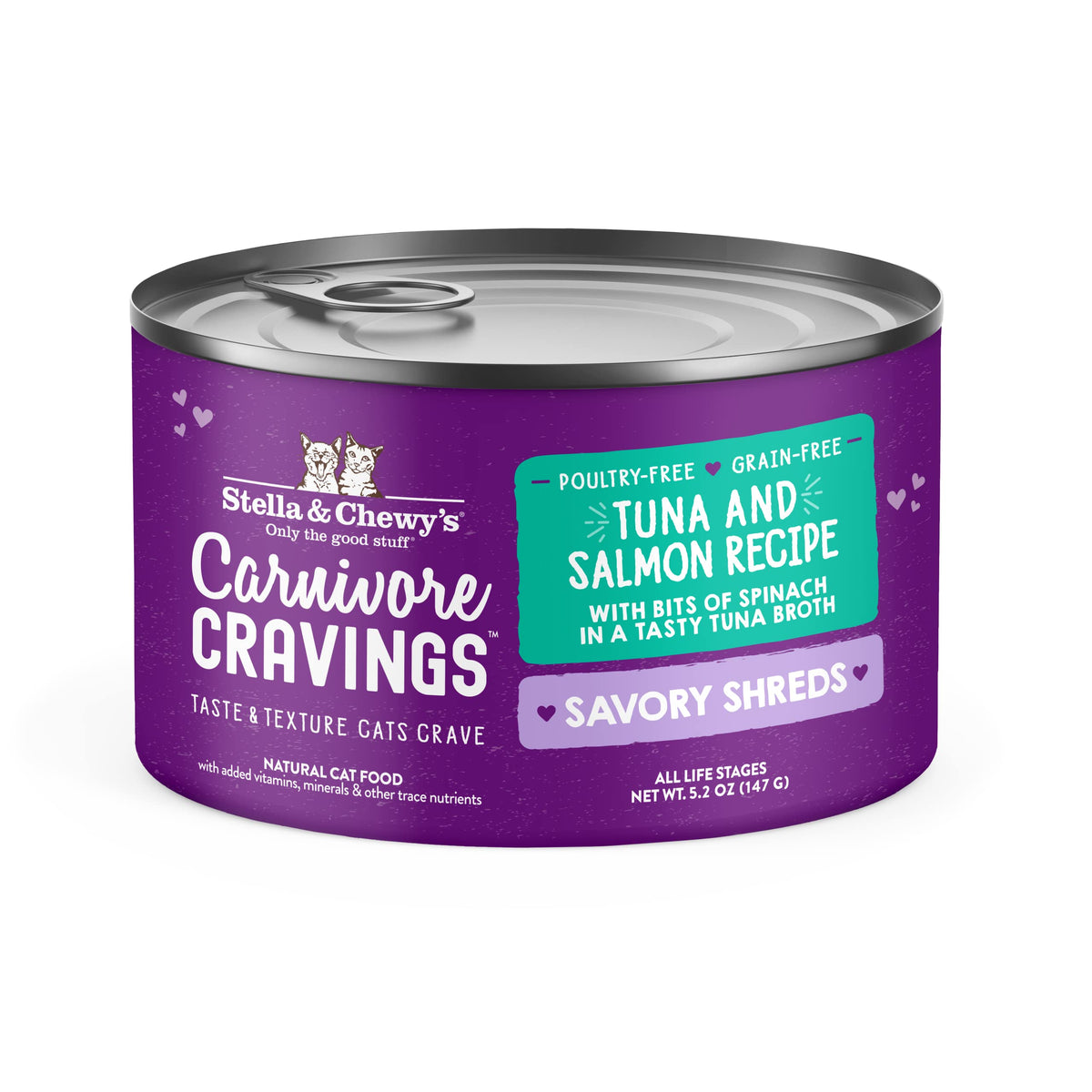 Stella & Chewy's Carnivore Cravings en boîtes, bouchées savoureuses dans le bouillon.