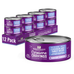 Stella & Chewy's Carnivore Cravings bouillon humide pour hydratation.