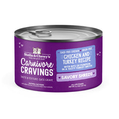 Carnivore Cravings émietés-dans-bouillon de Stella & Chewy's pour chat, appétit potentiel.