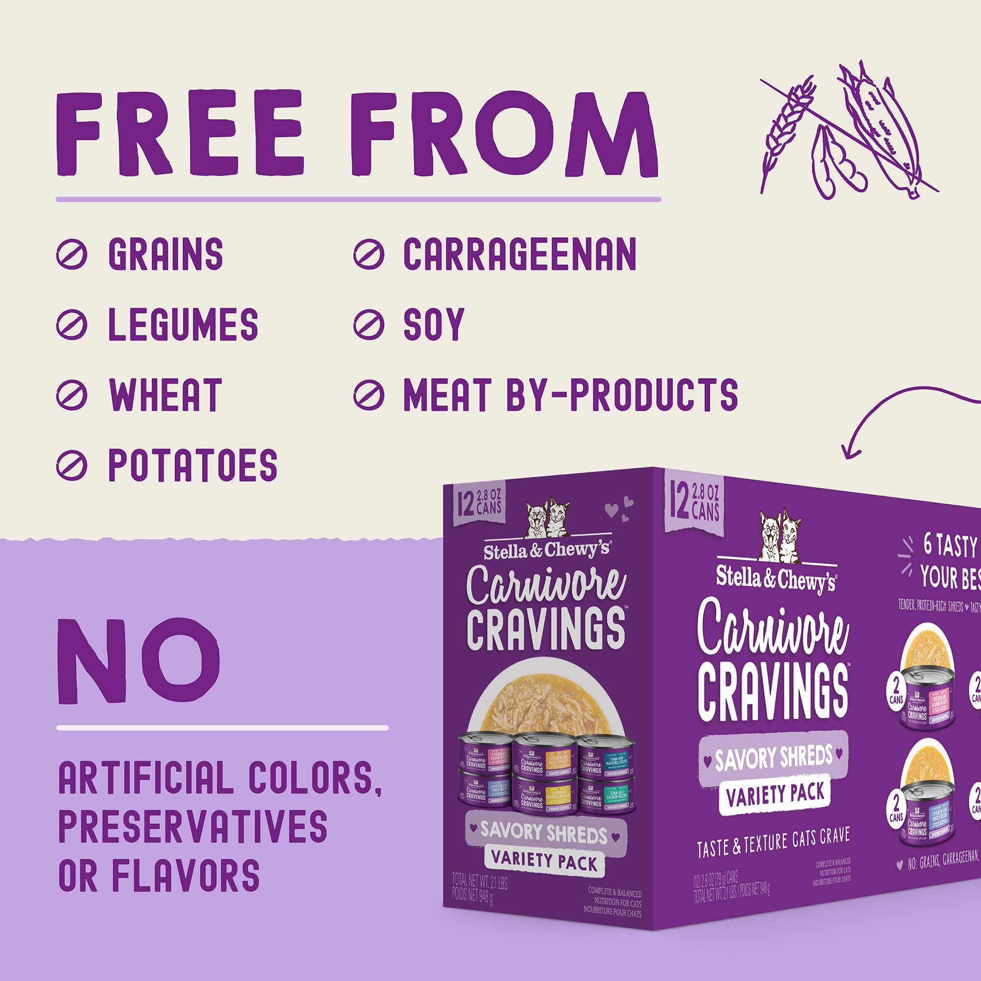 Stella & Chewy's Carnivore Cravings — ingrédients premium et protéine responsable
