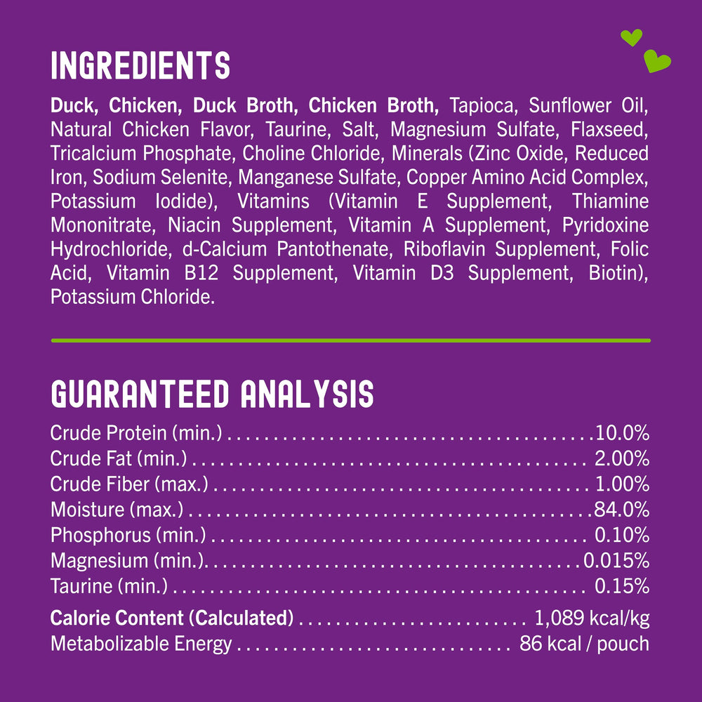 Stella & Chewy's Carnivore Cravings nutrition protéine-double, duo canard et poulet