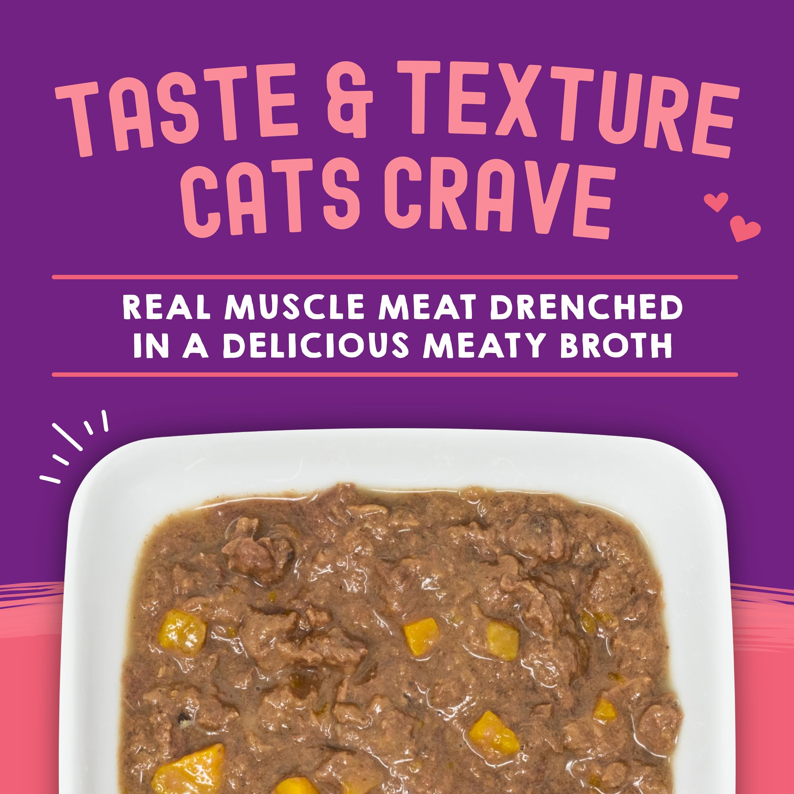 Stella & Chewy's Carnivore Cravings Texture gourmande rappelant la proie naturelle.