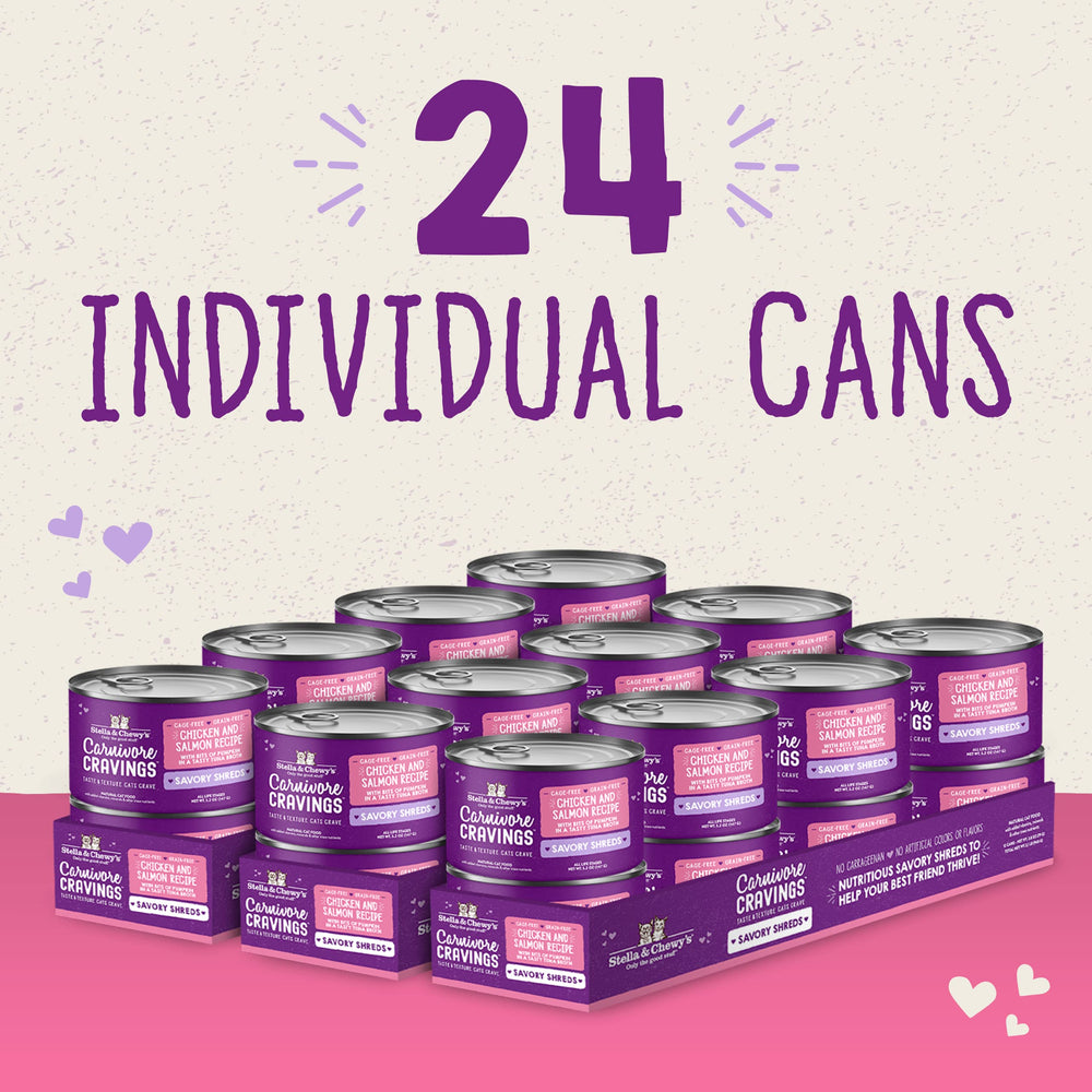Production en petites séries de Stella & Chewy's Carnivore Cravings, qualité constante.