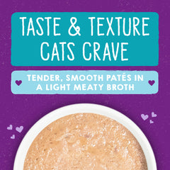 Pâté Purrfect Paté au thon pour chat, texture lisse et aromatique.