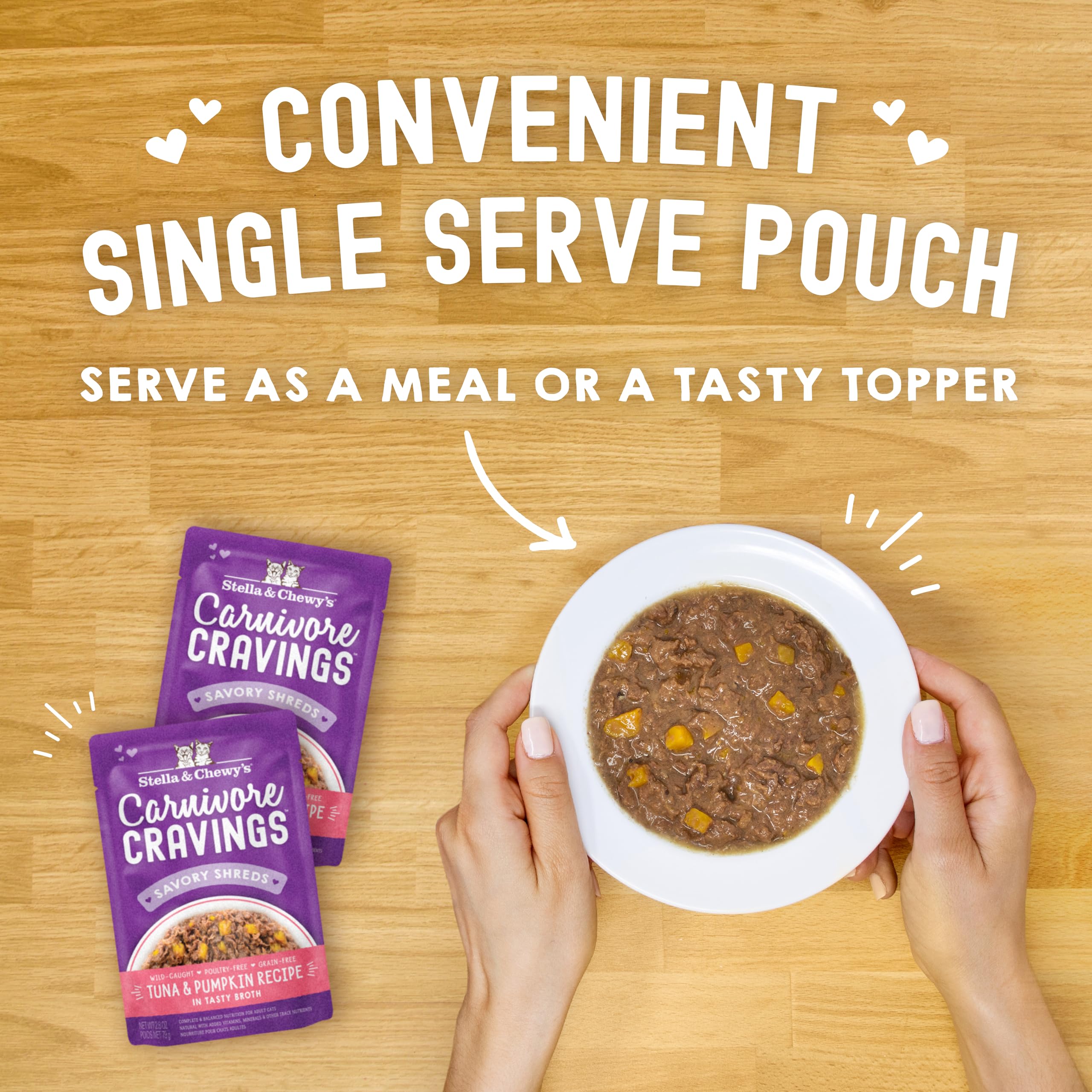 Stella & Chewy's Carnivore Cravings, protéines élevées pour la digestion des chats.