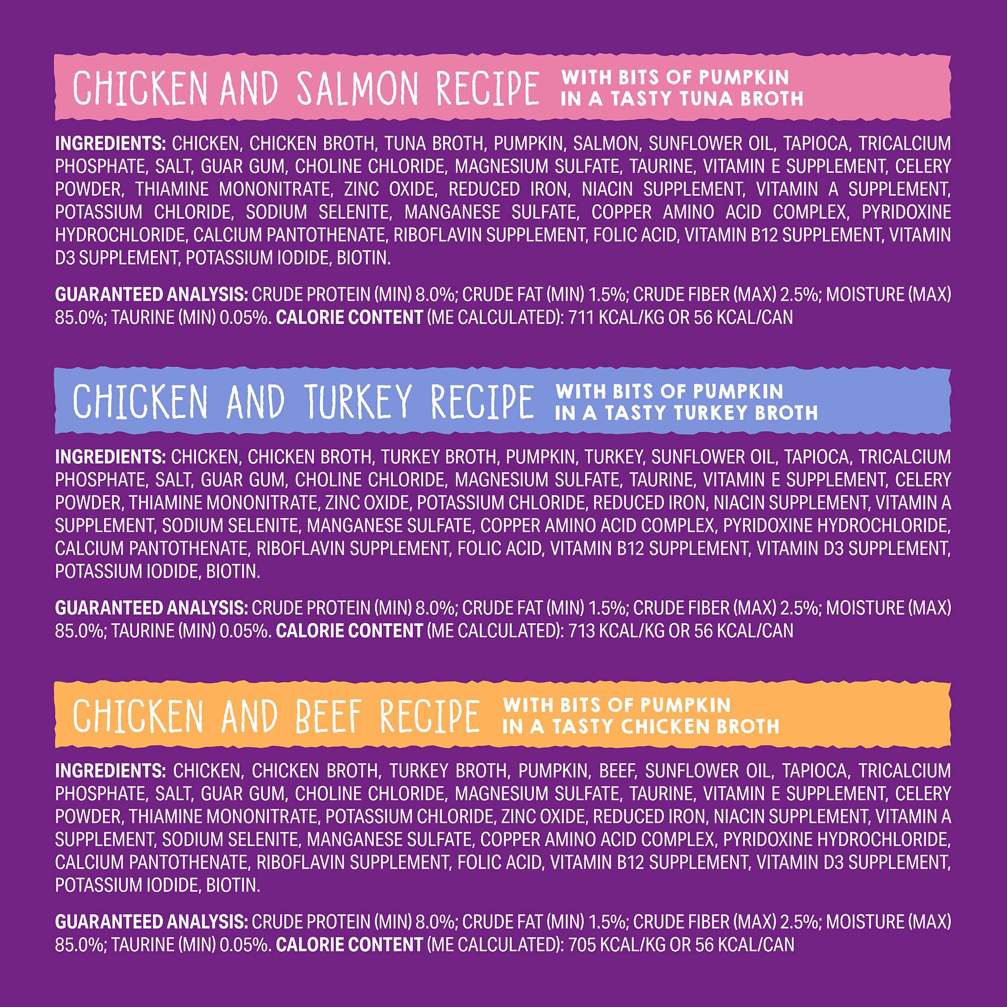 Stella & Chewy's Savory Shreds : variété de recettes pour explorer les goûts du chat.