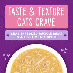 Stella & Chewy's Carnivore Cravings Savory Shreds au saumon: source de protéines et goût irrésistible.