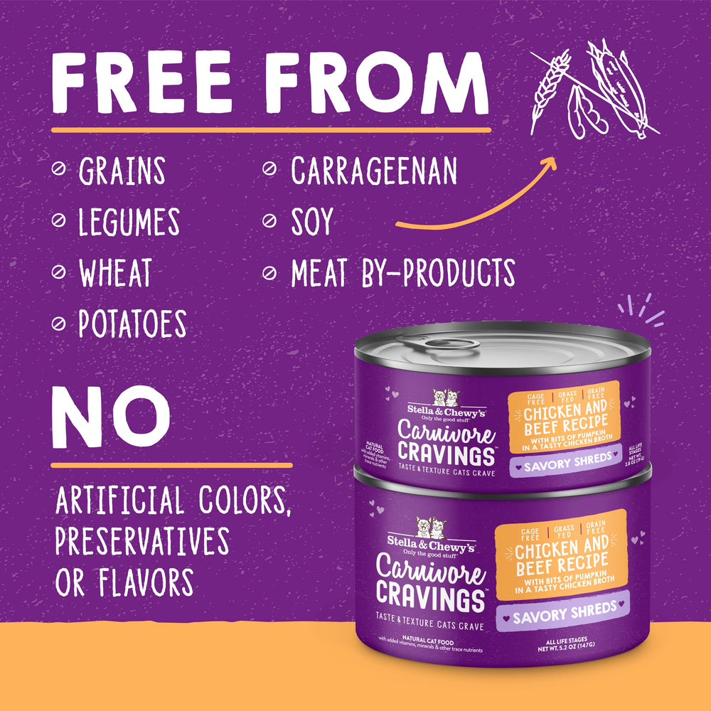 Stella & Chewy's Carnivore Cravings texture humide pour hydratation quotidienne.